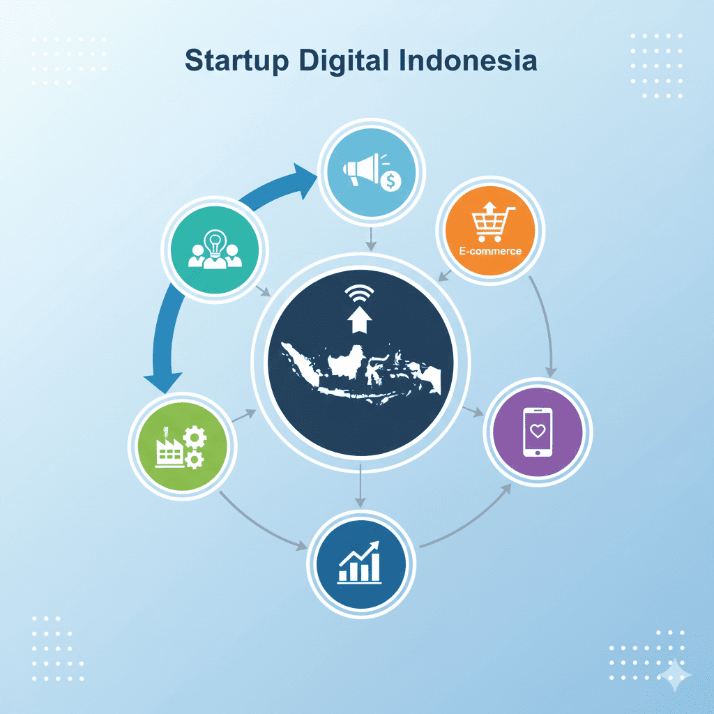 Startup Digital Indonesia: Tren, Tantangan, dan Peluang Besar di Era Ekonomi Digital